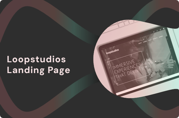 Loop Studios Landing Page